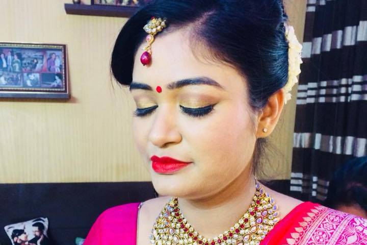 Bridal makeup