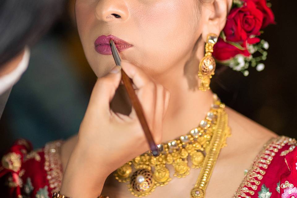 Bridal makeup