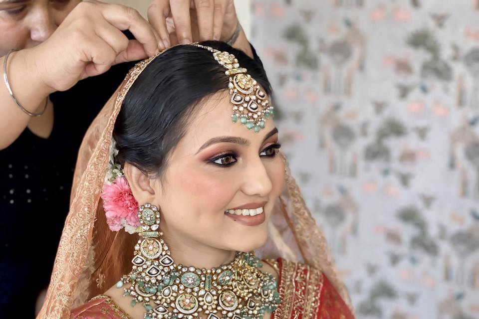 Bridal makeover