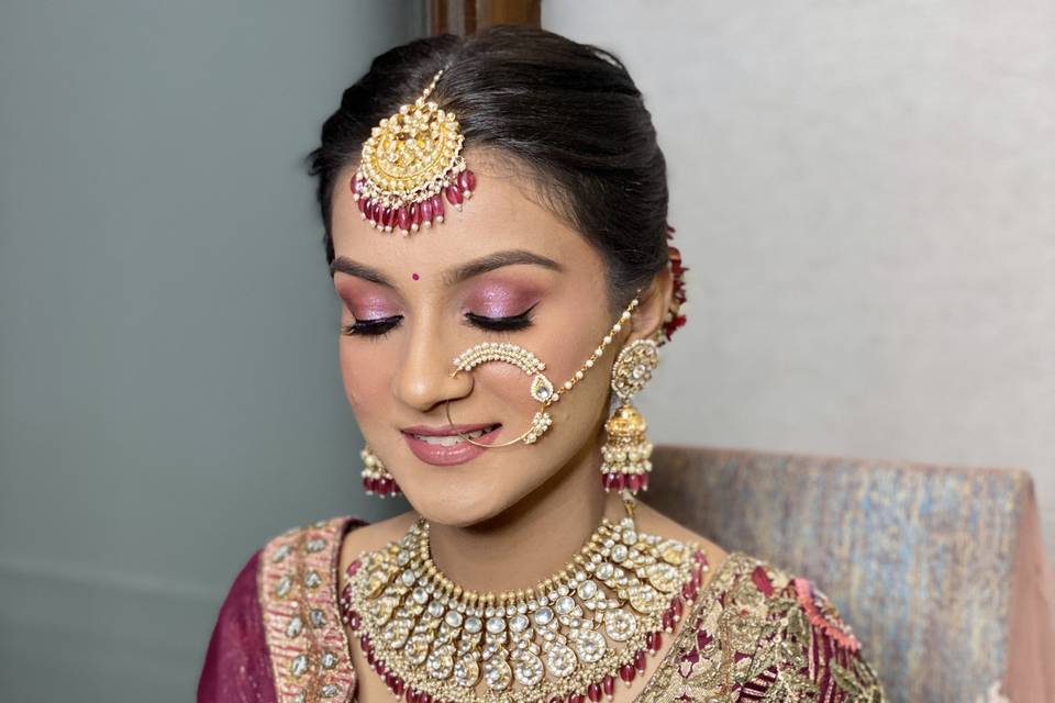 Bridal makeup