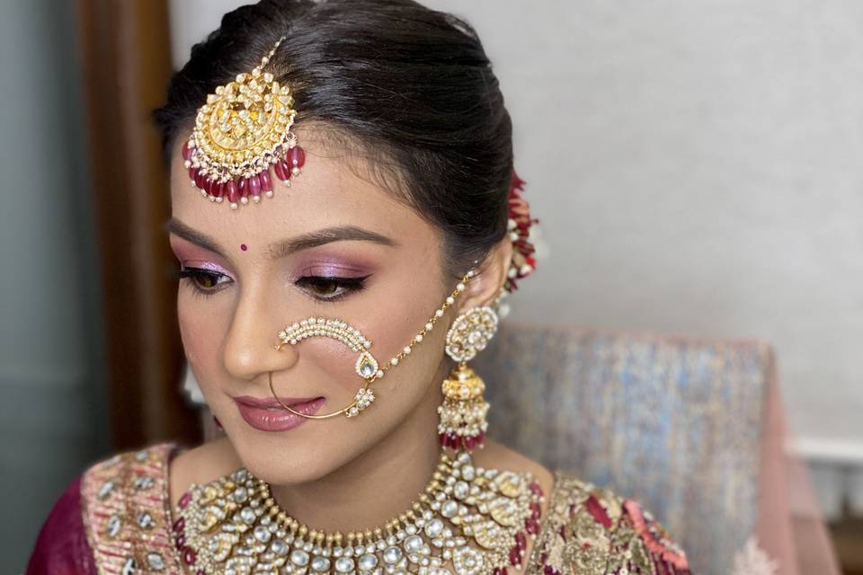 Bridal makeup