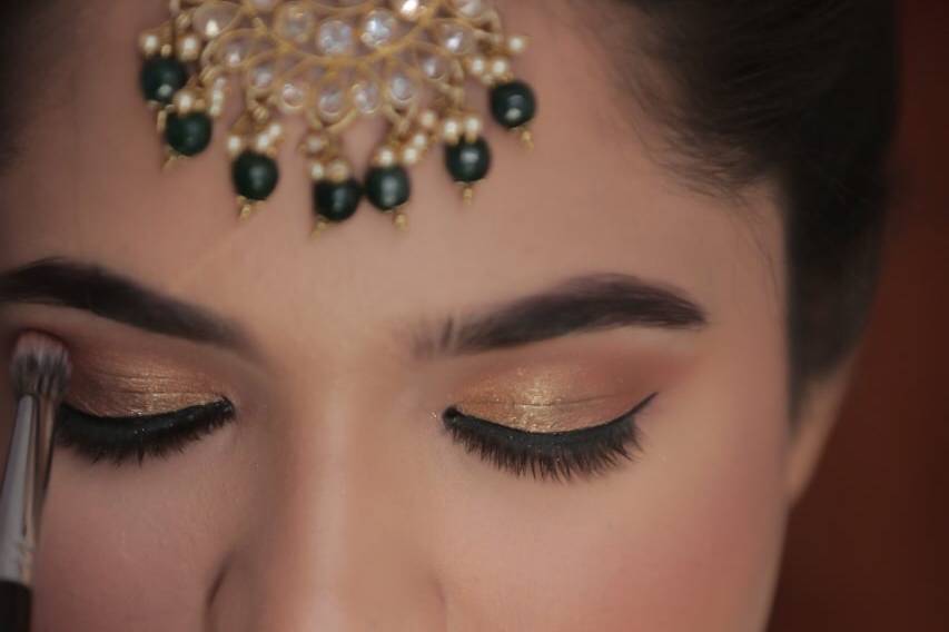 Bridal makeup