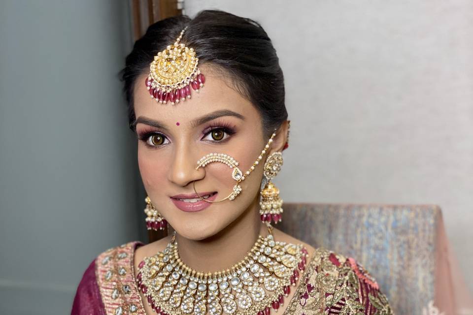 Bridal makeup