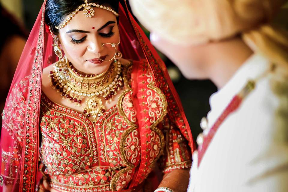 Bride and groom