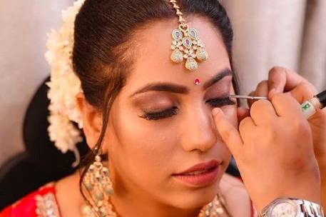 Bridal makeup