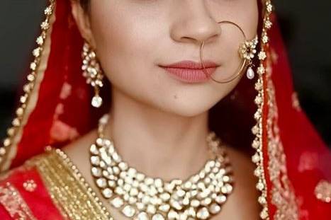 Bridal makeup