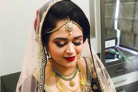 Bridal makeup