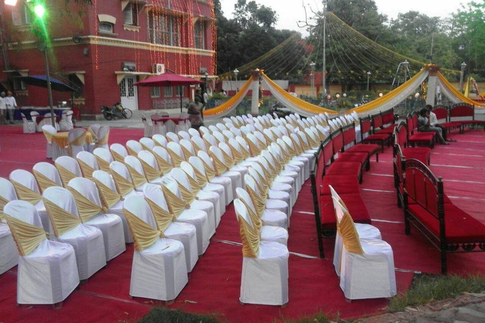 Seating setup