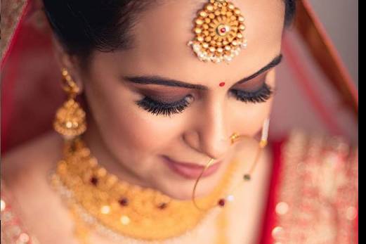 Bridal makeup