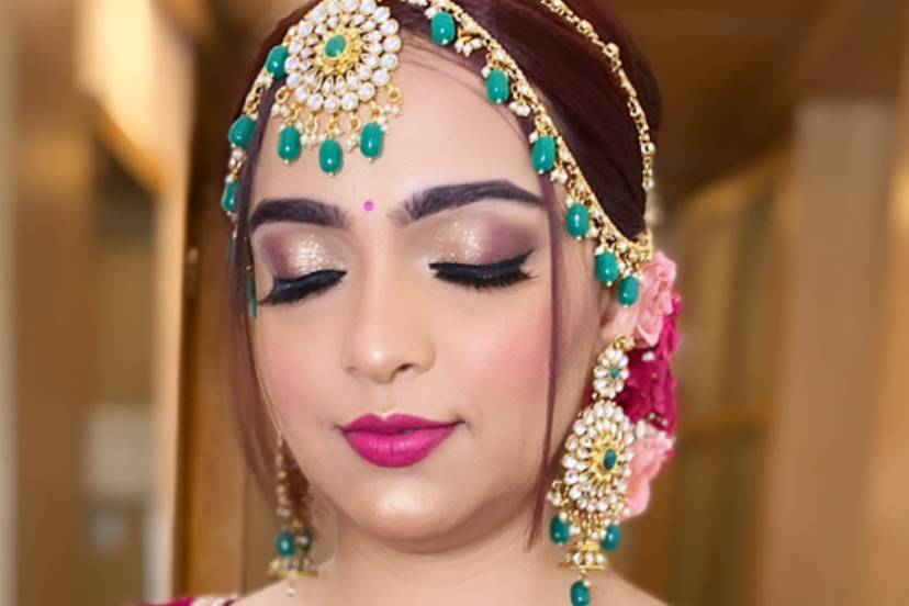 Bridal makeup