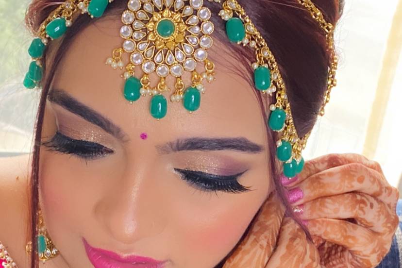 Bridal makeup