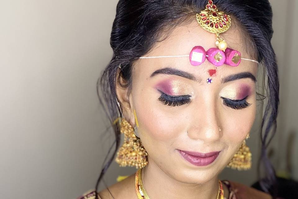 Bridal makeup