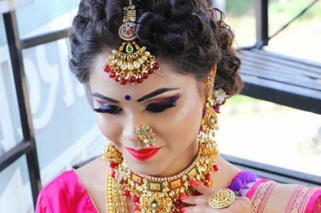 Bridal makeup