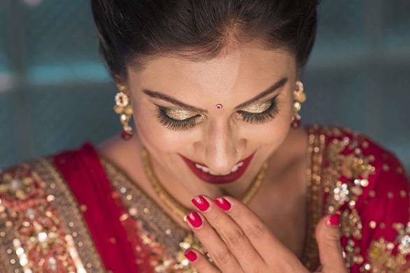 Bridal makeup