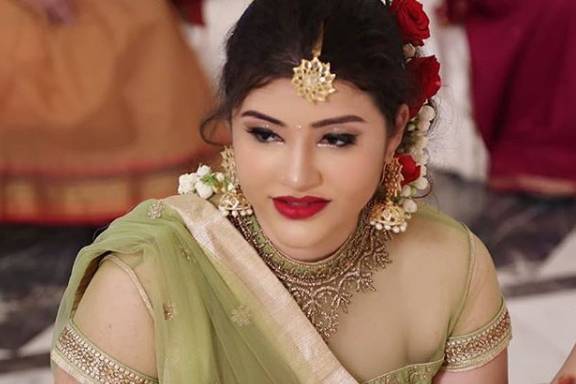 Bridal makeup