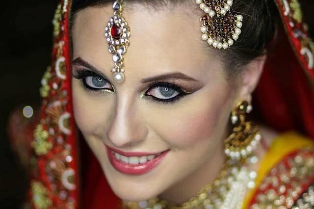 Bridal makeup