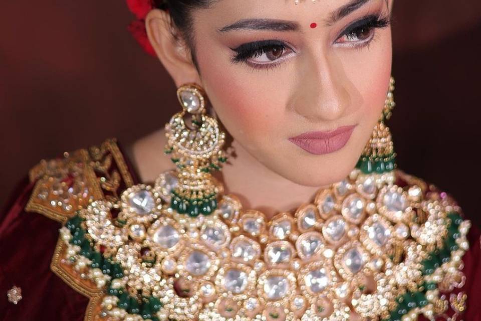 Bridal makeup