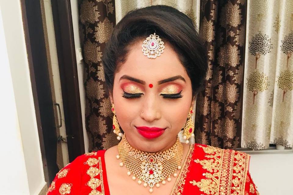 Bridal makeup