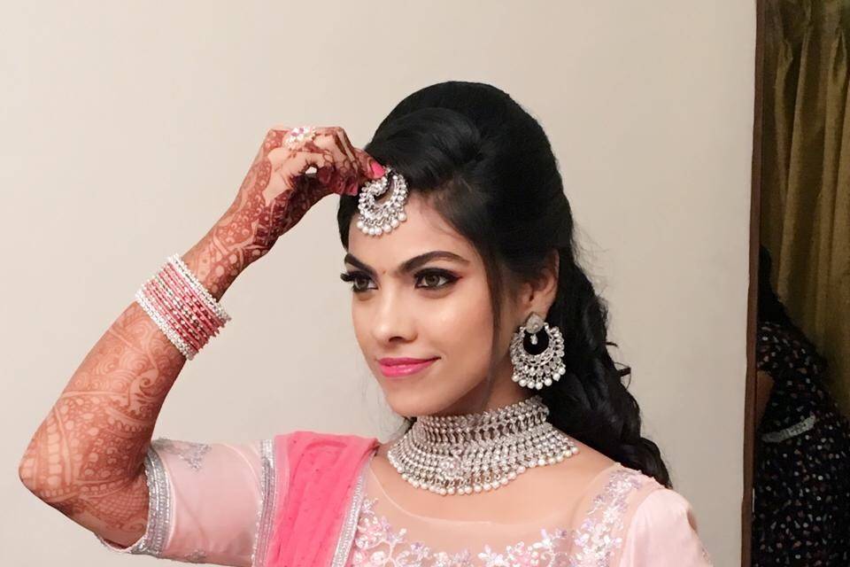 Bridal makeup