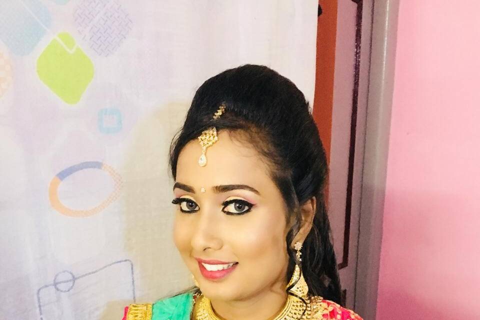 Bridal makeup