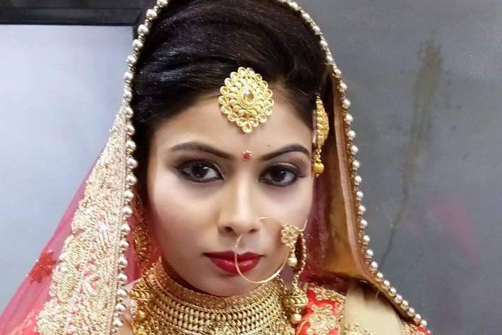 Bridal makeup