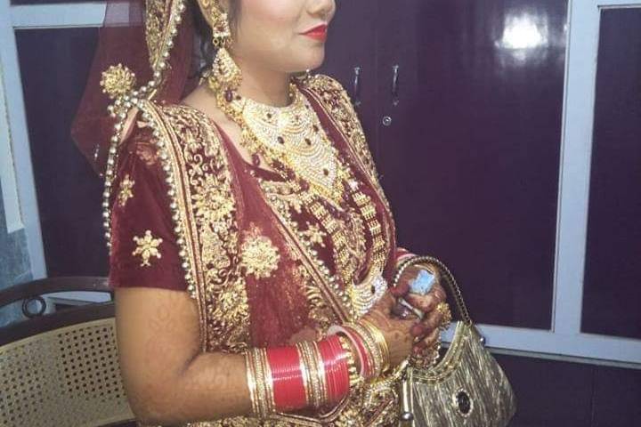 Bridal makeup