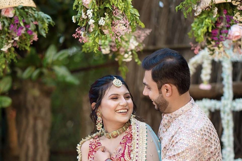 Bridal mehendi look