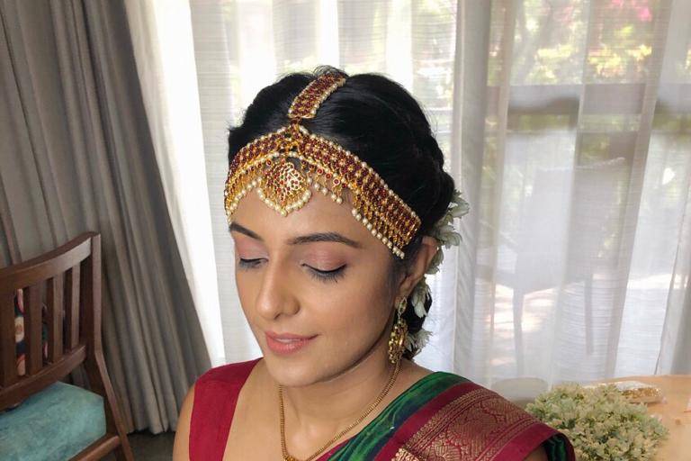 Bridal oonjal makeup