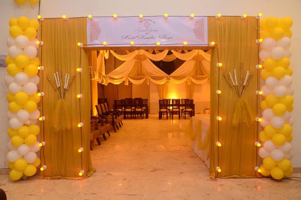 Banquet entrance