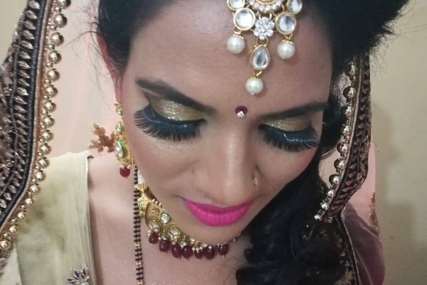 Bridal makeup