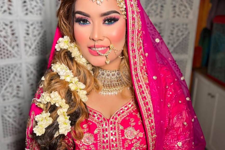 Bridal makeup