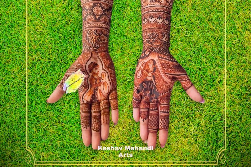 Bridal mehndi