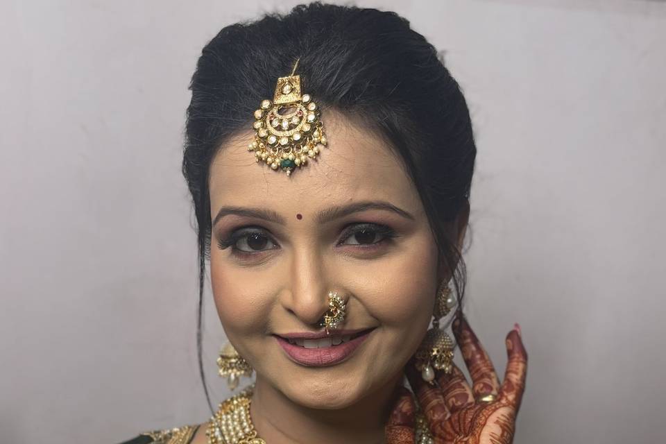 Bridal makeup