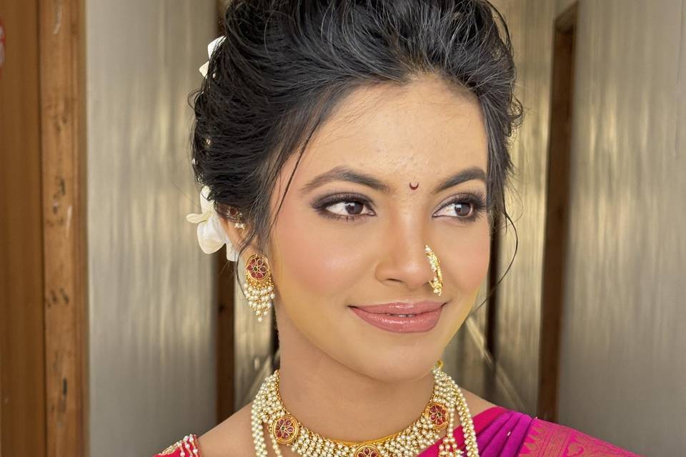 Bridal makeup