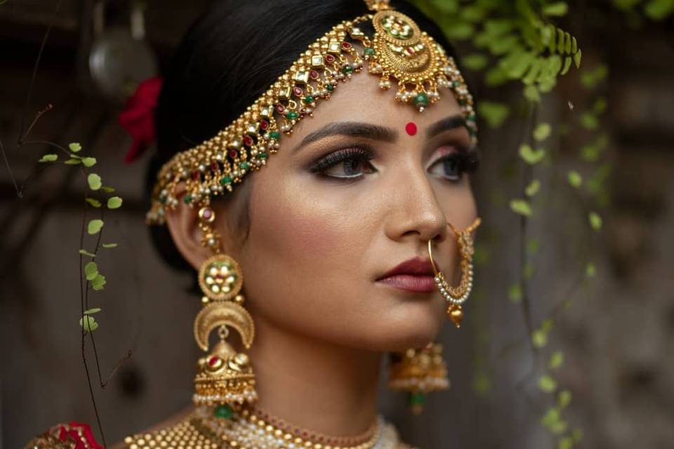 Bridal look