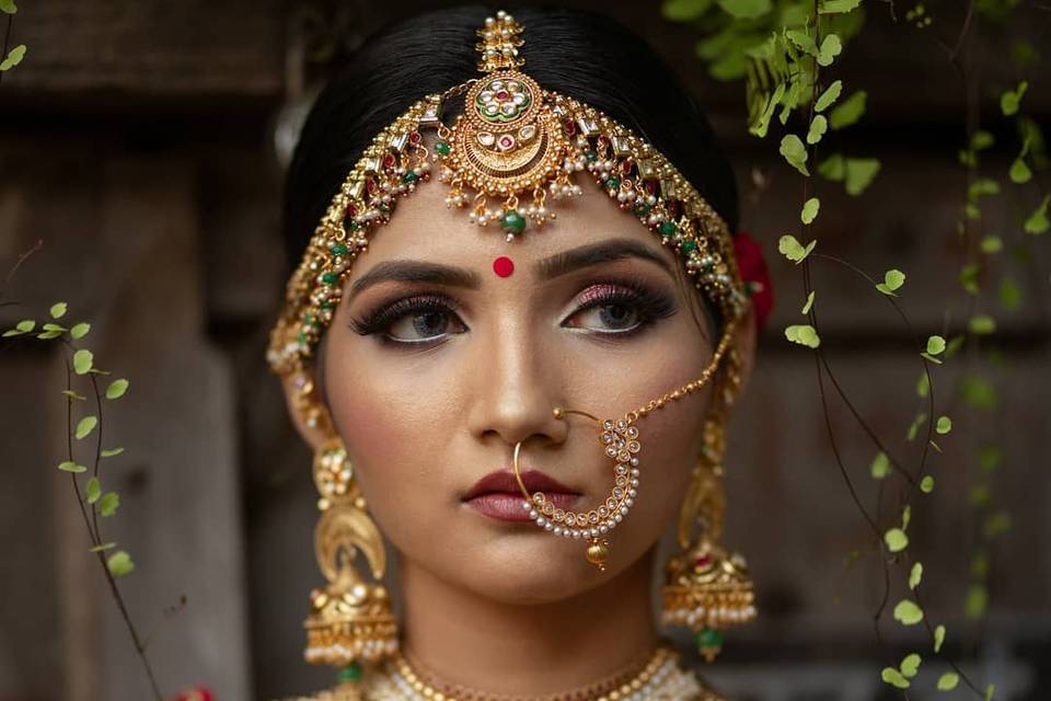 Bridal look