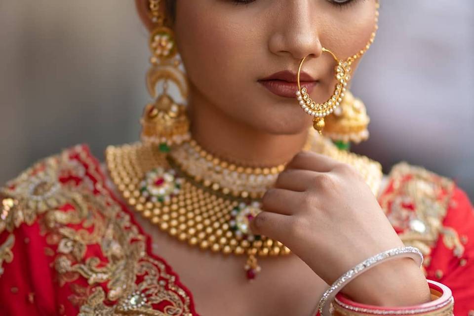 Bridal look