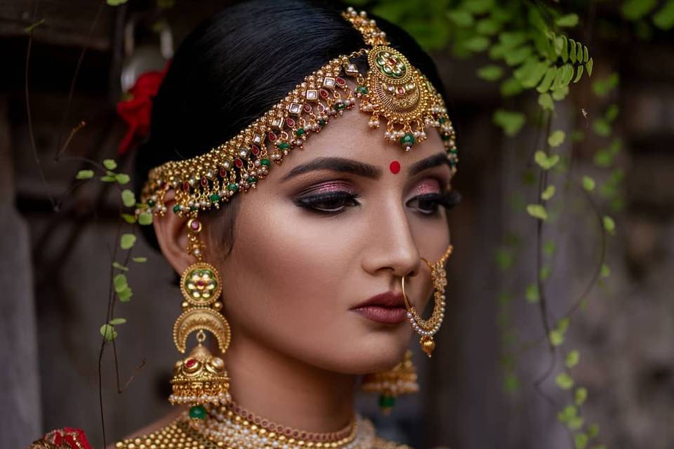 Bridal look