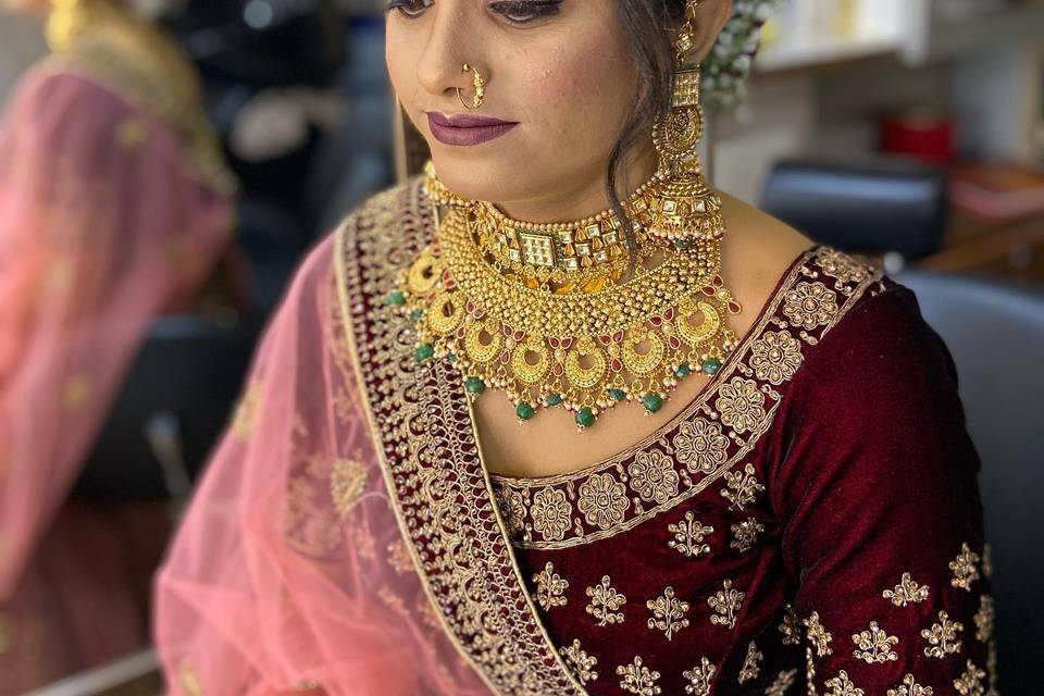 Bridal look