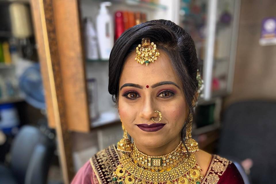 Bridal look