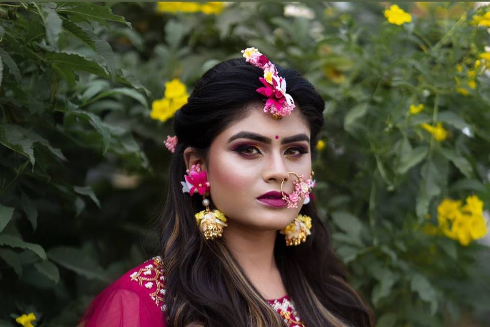 Bridal look