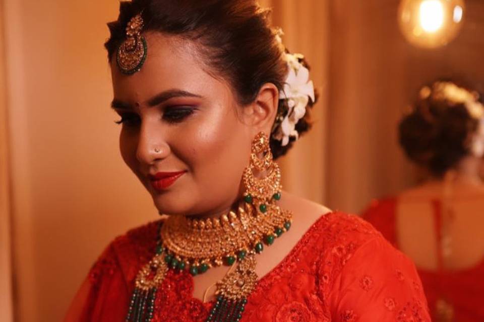 Bridal look