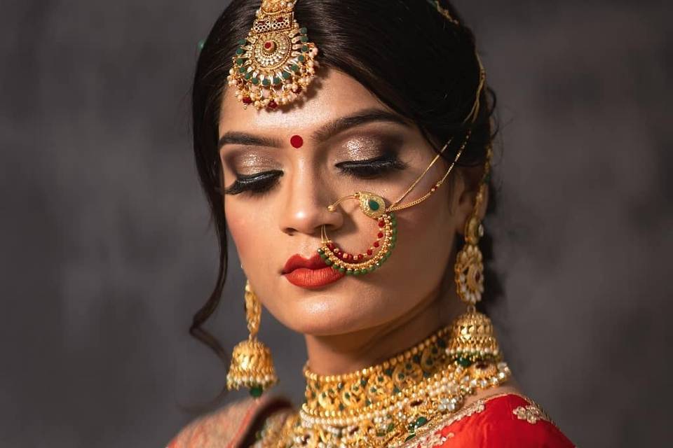 Bridal look