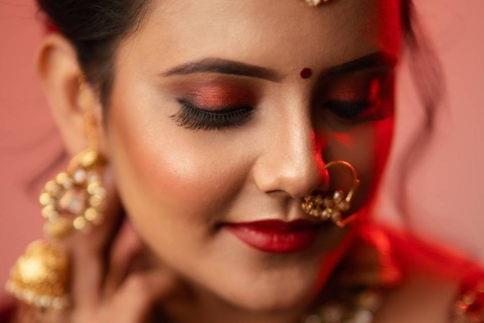 Bridal look