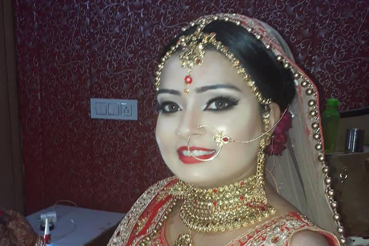 Bridal makeup