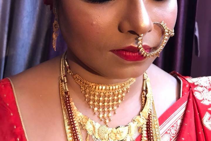 Bridal makeup