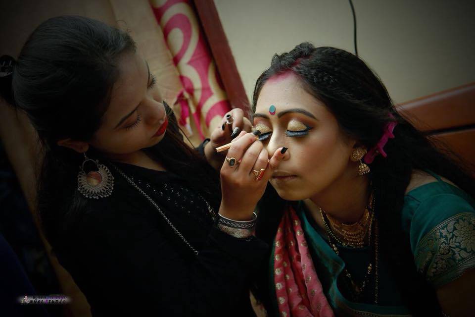 Bridal makeup