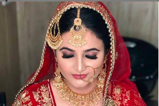 Bridal makeup