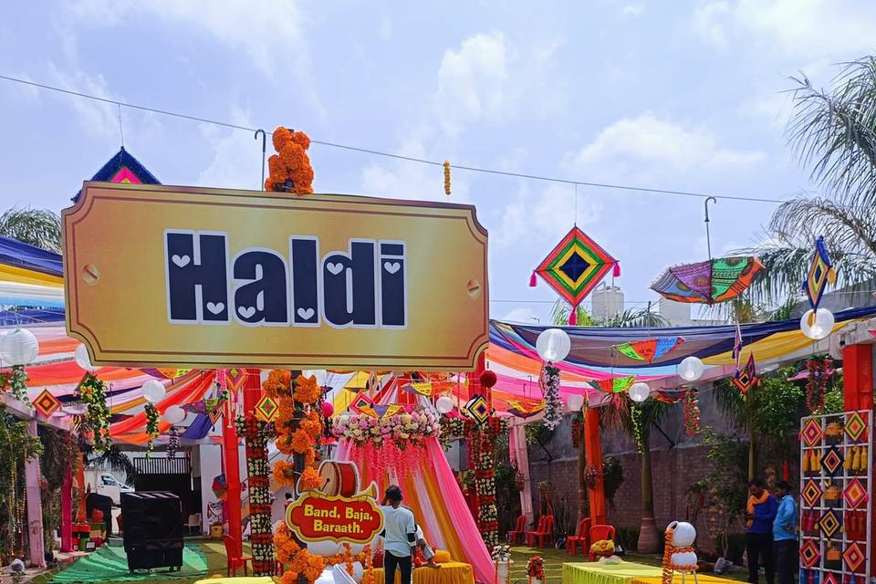 Haldi decor