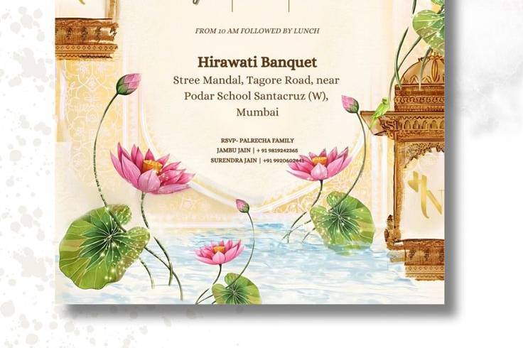 Customised invite